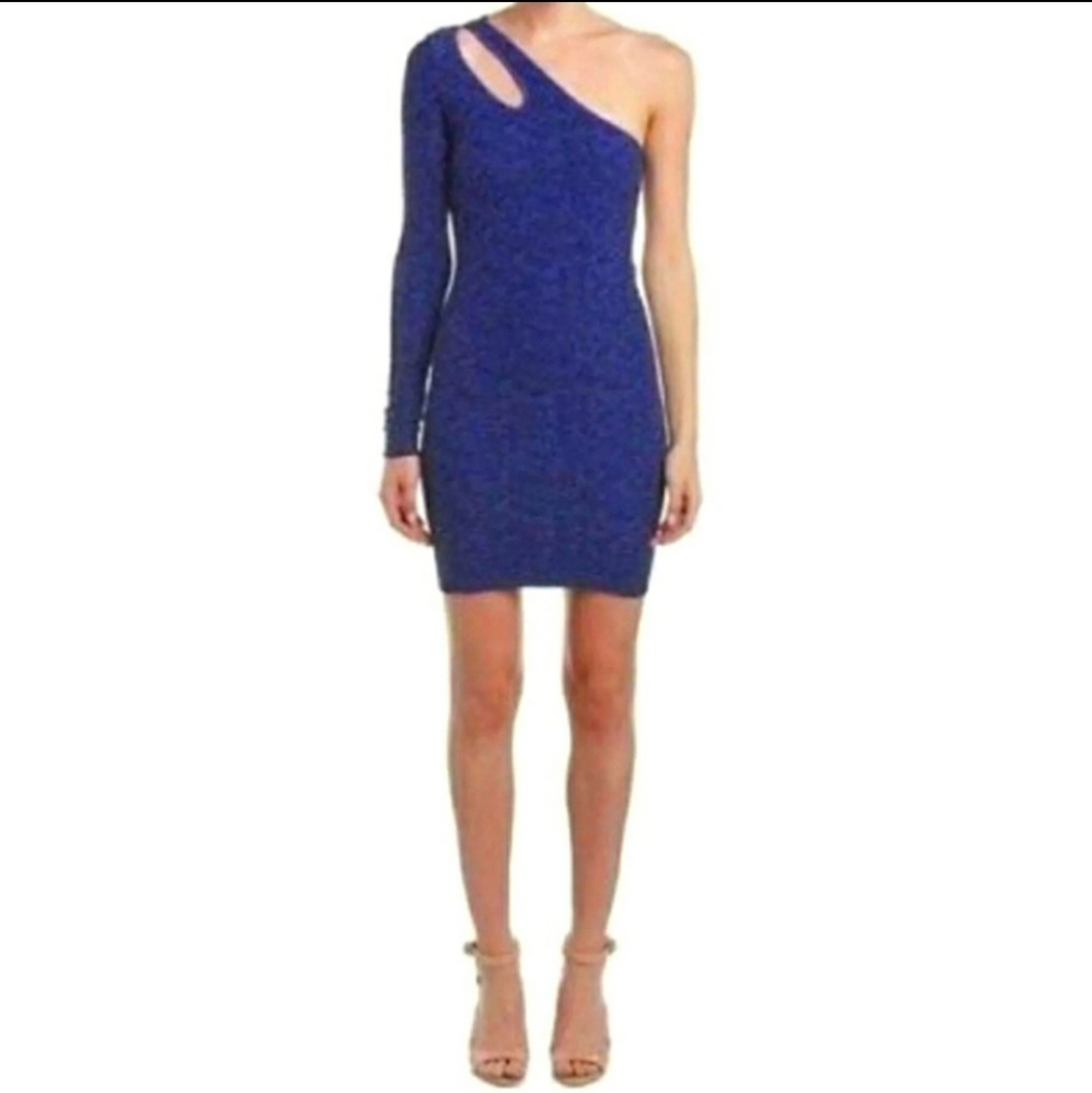 BCBGENERATION One Sleeve Bodycon Dress